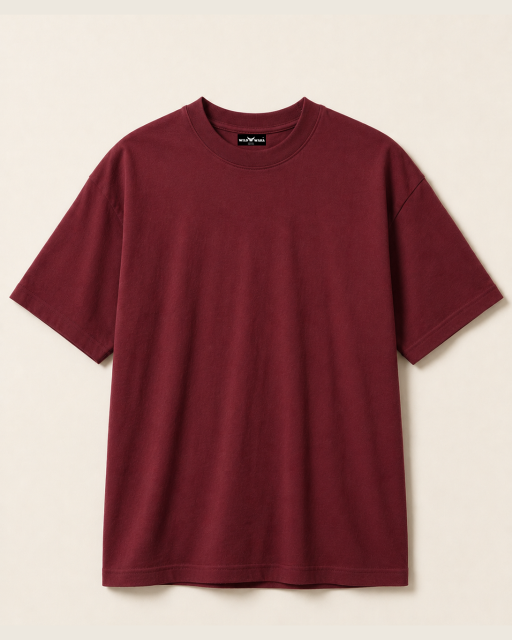 Pack of 2 - Soft Oversized Plain T-Shirts