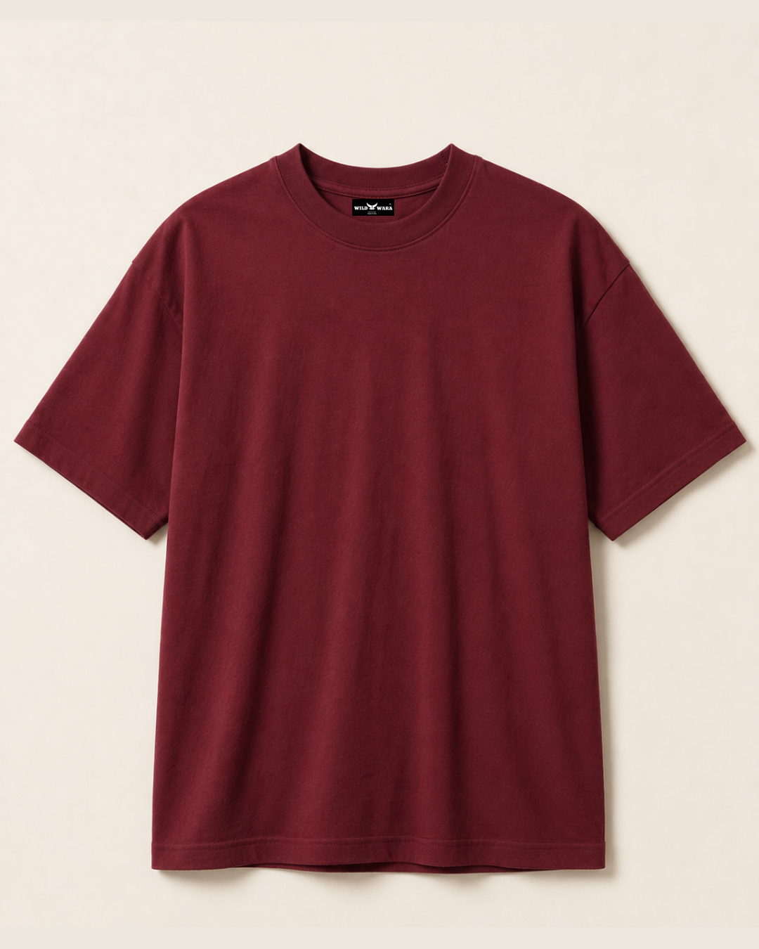 Pack of 2 - Soft Oversized Plain T-Shirts