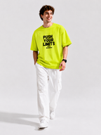 Push Your Limits – Lightweight Oversized T-Shirt