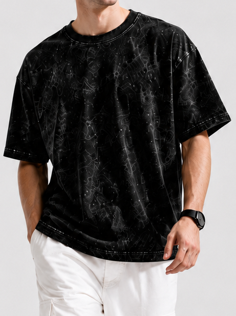 Pack of 2 - Soft Oversized Shaded T-Shirts