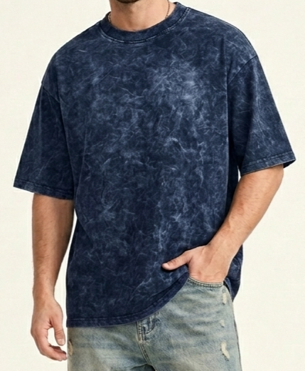 ULTRA SOFT OVERSIZED SHADED T SHIRTS