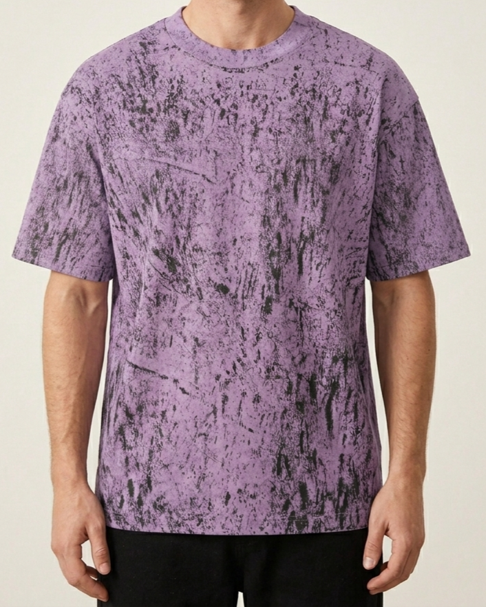 ULTRA SOFT OVERSIZED SHADED T SHIRTS