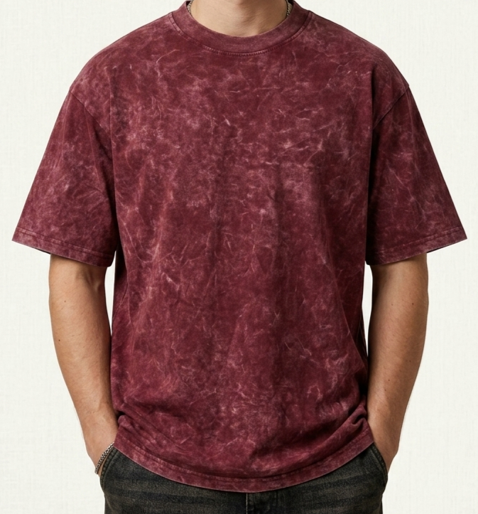 ULTRA SOFT OVERSIZED SHADED T SHIRTS