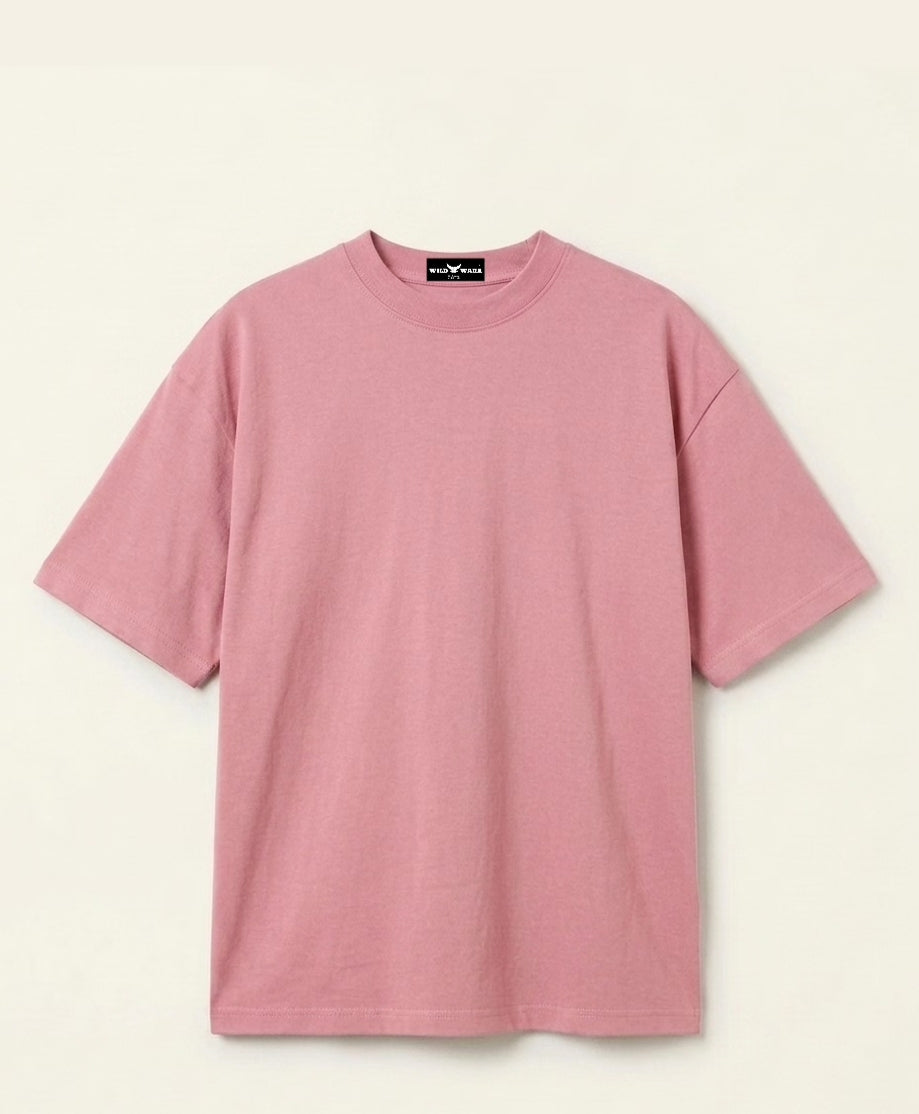 ULTRA SOFT OVERSIZED SOLID PLAIN T SHIRTS