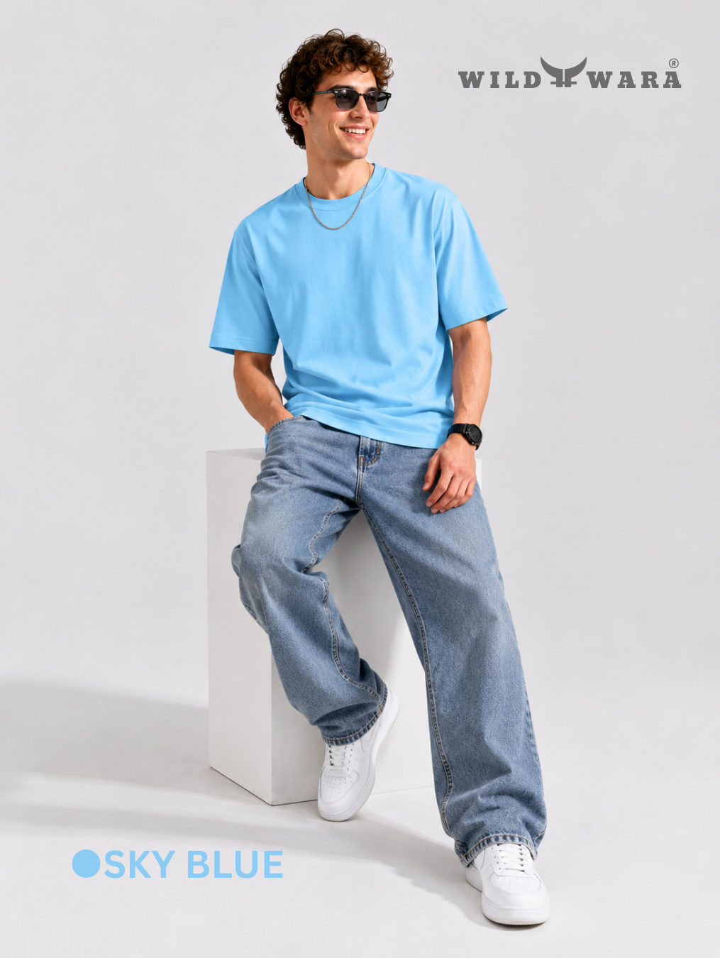 Pure Cotton Regular Fit Plain T-Shirt