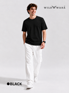 Pure Cotton Regular Fit Plain T-Shirt