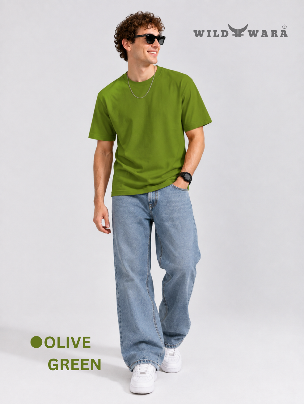 Pure Cotton Regular Fit Plain T-Shirt