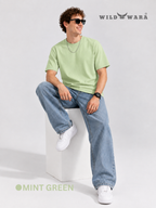 Pure Cotton Regular Fit Plain T-Shirt