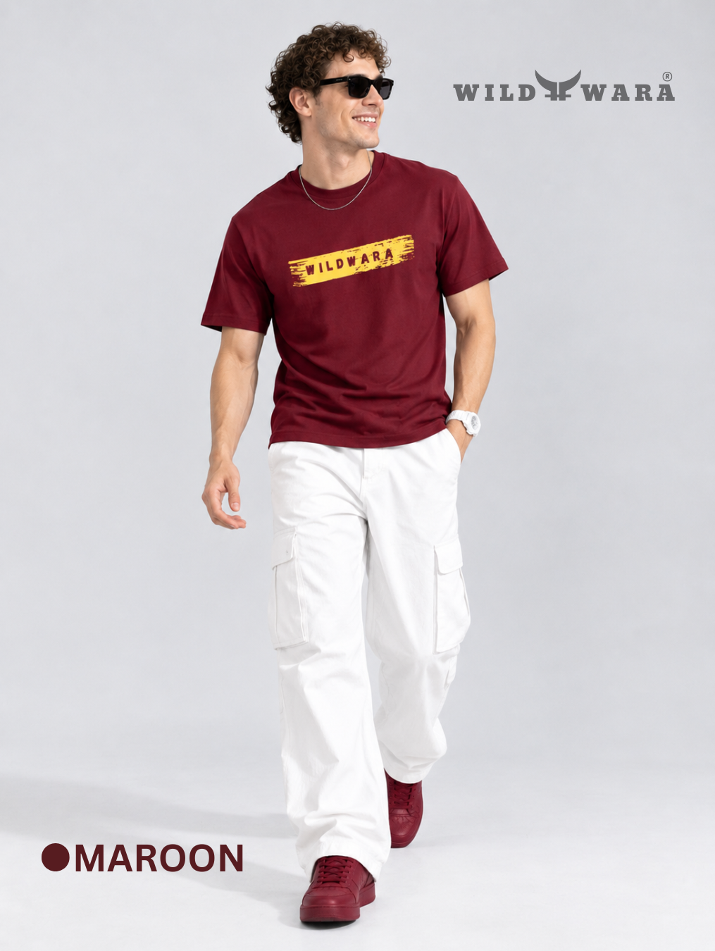 Pack of 4 - Cotton Regular Fit Printed T-Shirts
