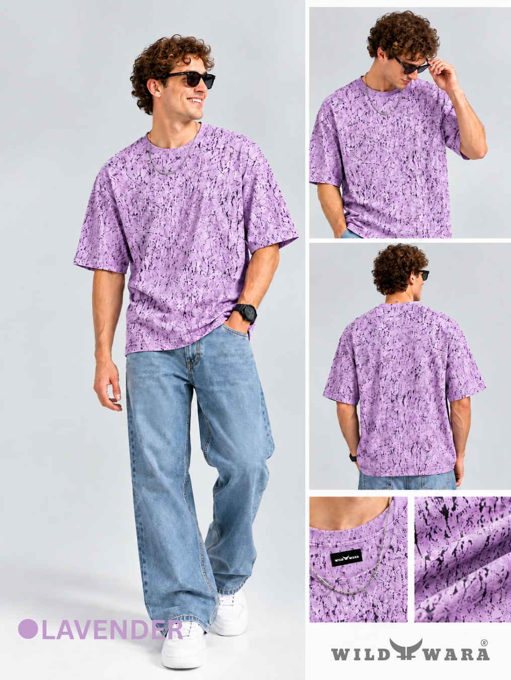 Shaded Soft Oversized T-Shirts