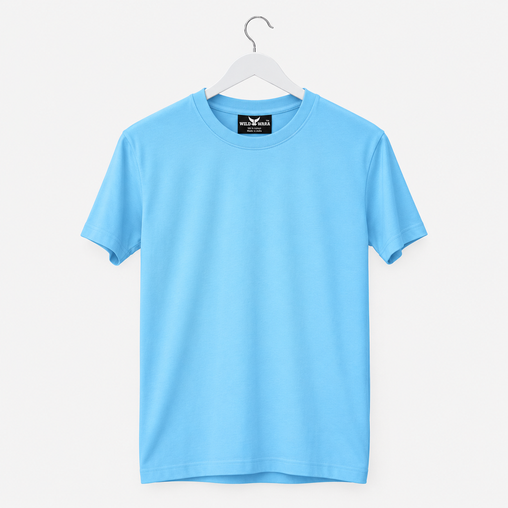 Combo Pack of 4 - Regular Fit Round Neck T-Shirts