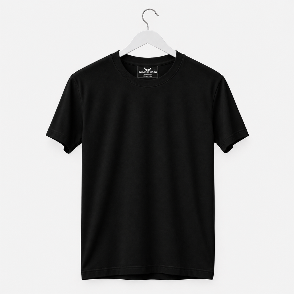 Combo Pack of 4 - Regular Fit Round Neck T-Shirts