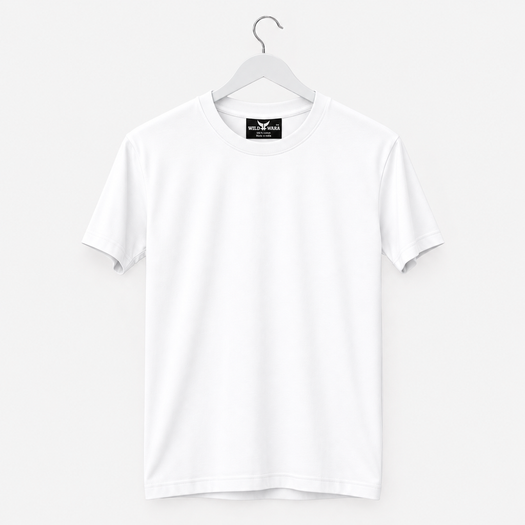 Combo Pack of 4 - Regular Fit Round Neck T-Shirts